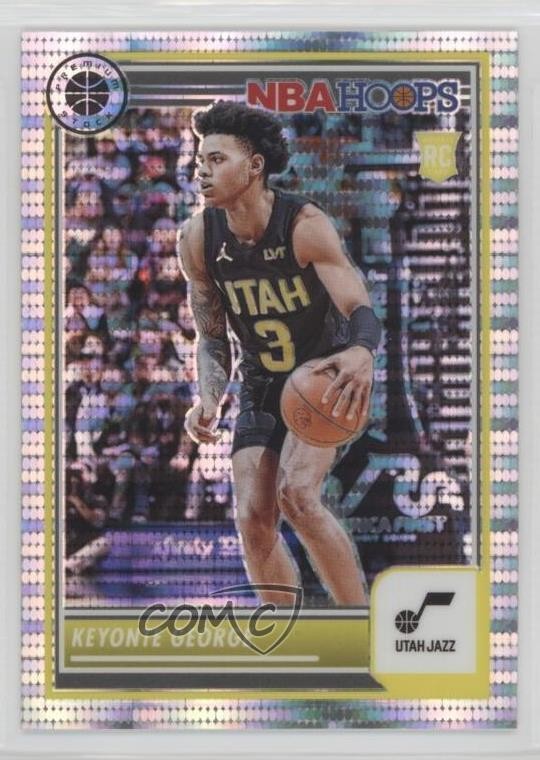 2023-24 Panini NBA Hoops Premium Stock Pulsar Prizm Keyonte George #98 Rookie RC