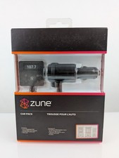 NEW Microsoft Zune Car Pack V2 FM Radio Transmitter Charger For All Zune Players