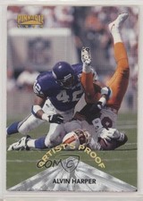 1996 Pinnacle Artist's Proof Alvin Harper #12 2t8