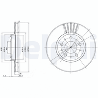 2X Bremsscheibe Vorderachse FüR Volvo 850 Kombi 940 II 960 C70 I Coupe