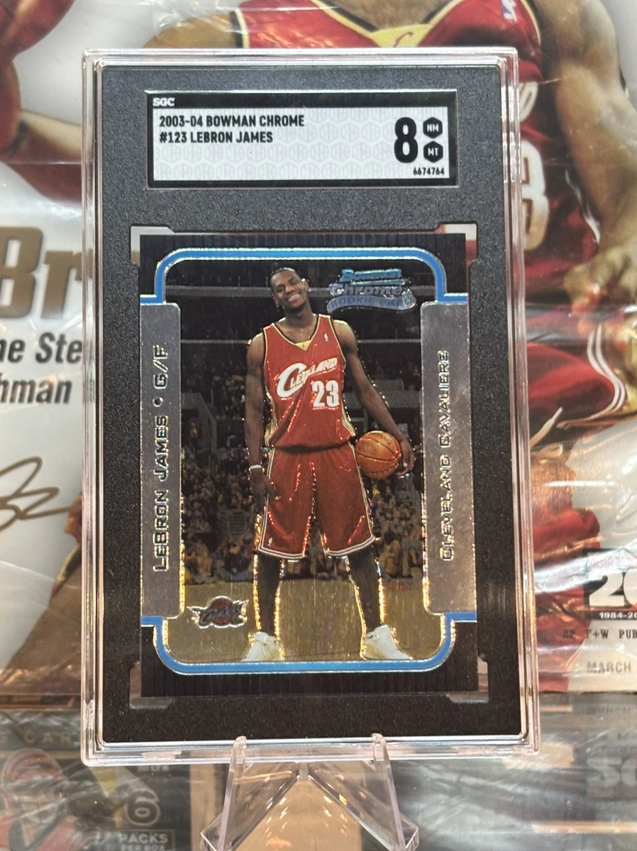 25+ Bowman LeBron James Basketball 2003-04 Season Sports Trading