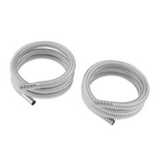 2Pack 3/8" OD 36" Stainless Steel Corrugated LP Natural Gas Flex Line Tube Hose