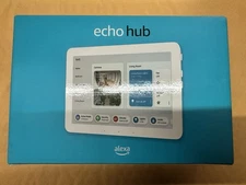 Amazon Echo Hub 8" Smart Home Control Panel with Alexa White Model G6A87E NEW
