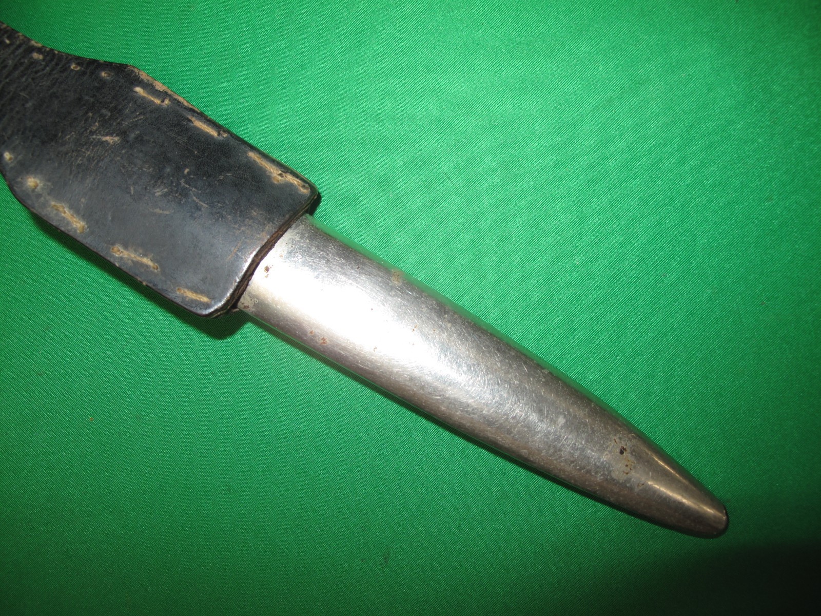 Very Rare German WWI Fighting Knife Scabbard