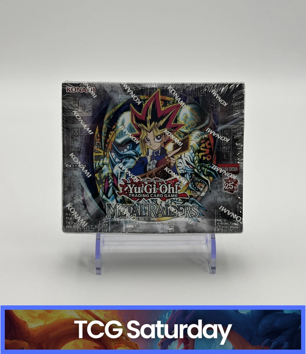 Yu-Gi-Oh! TCG Metal Raiders Sealed Collectible Card Game Boxes for