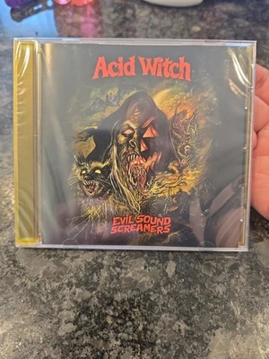 Acid Witch - Evil Sound Screamers CD 2017 Hells Headbangers – HELLS 227 [Sealed] - Image 1 of 2