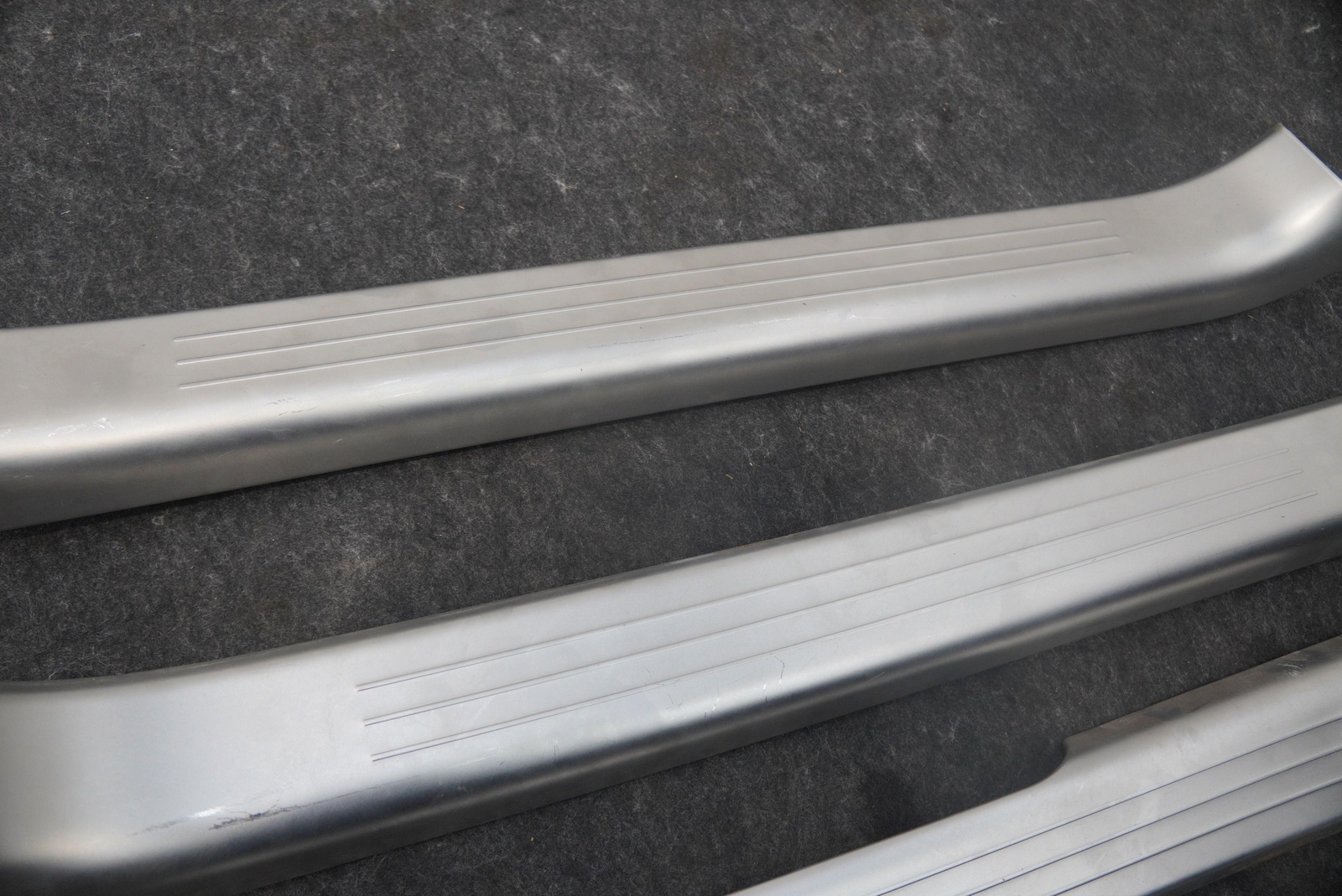 Set Door Sill Scuff Plate Cover Trim Panel 3W4863381P Bentley Flying Spur 06-18