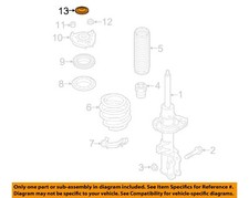 HYUNDAI OEM 15-25 Elantra GT Struts Components-Top Cap 54627C1000
