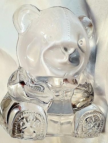 PARTYLITE TEDDY BEAR TEALIGHT CANDLE HOLDER P0580 NEW OPEN BOX - Picture 10 of 11