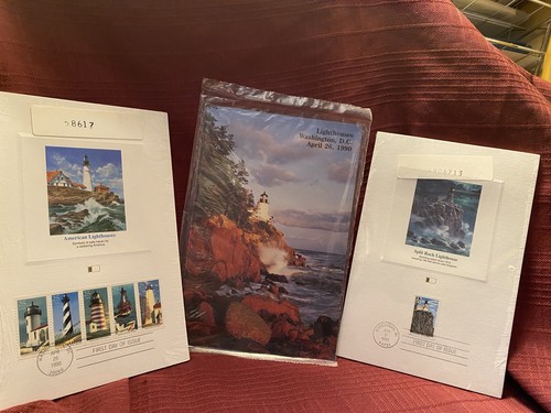 Paper lot of LIGHTHOUSE Collectibles...First Day of Issue & DC Lighthouse Book - Picture 5 of 7