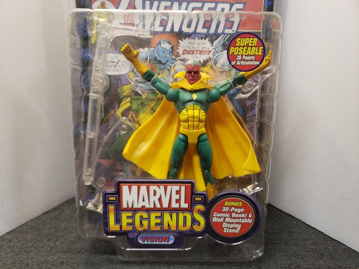 Marvel Legends Series VII 7 VISION Action Figure 2004 ToyBiz