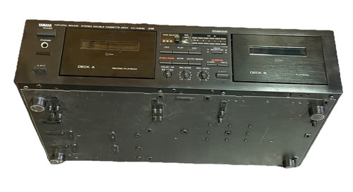 YAMAHA KX-W232 Stereo Dual Cassette Deck with Dolby Japan EXCELLENT condition.