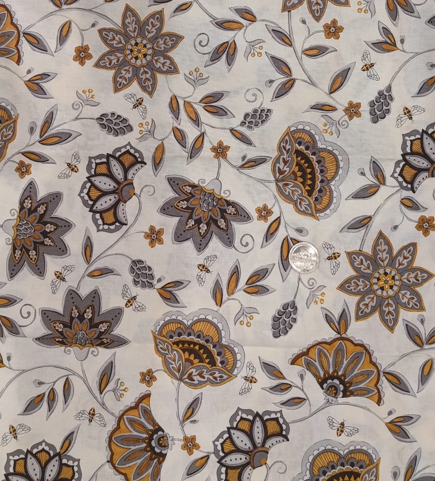 Bee Creative Fabric by Deb Strain for Moda Fabrics - 2 Yards - Image 2 of 2