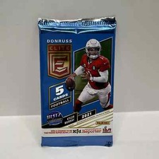 Tlaw Fields and more  ** 2021 Panini Donruss Elite NFL 5 Cards 1 Pack