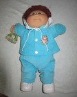 CABBAGE PATCH KIDS DOLL 'STUART STU'  W/PAPERS, KT FACTORY. NEVER PLAYED WITH