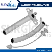 Jackson Trachea Tube Set Surgical Instrument Size #9 German Grade