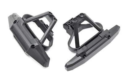 Fits Traxxas 89086-4 1/10 Wide-MAXX - BUMPERS (Front & Rear, Includes Mounts