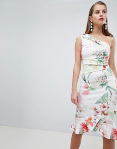 lipsy crochet lace pencil dress with flippy hem in red