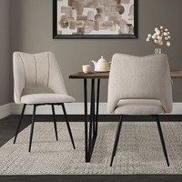 2Er Esszimmerstuhl Set KüChenstuhl Wohnzimmerstuhl Polsterstuhl RüCkenlehne