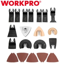 WORKPRO 25PC Oscillating Multitool Accessory Oscillating Saw Blade Quick Release