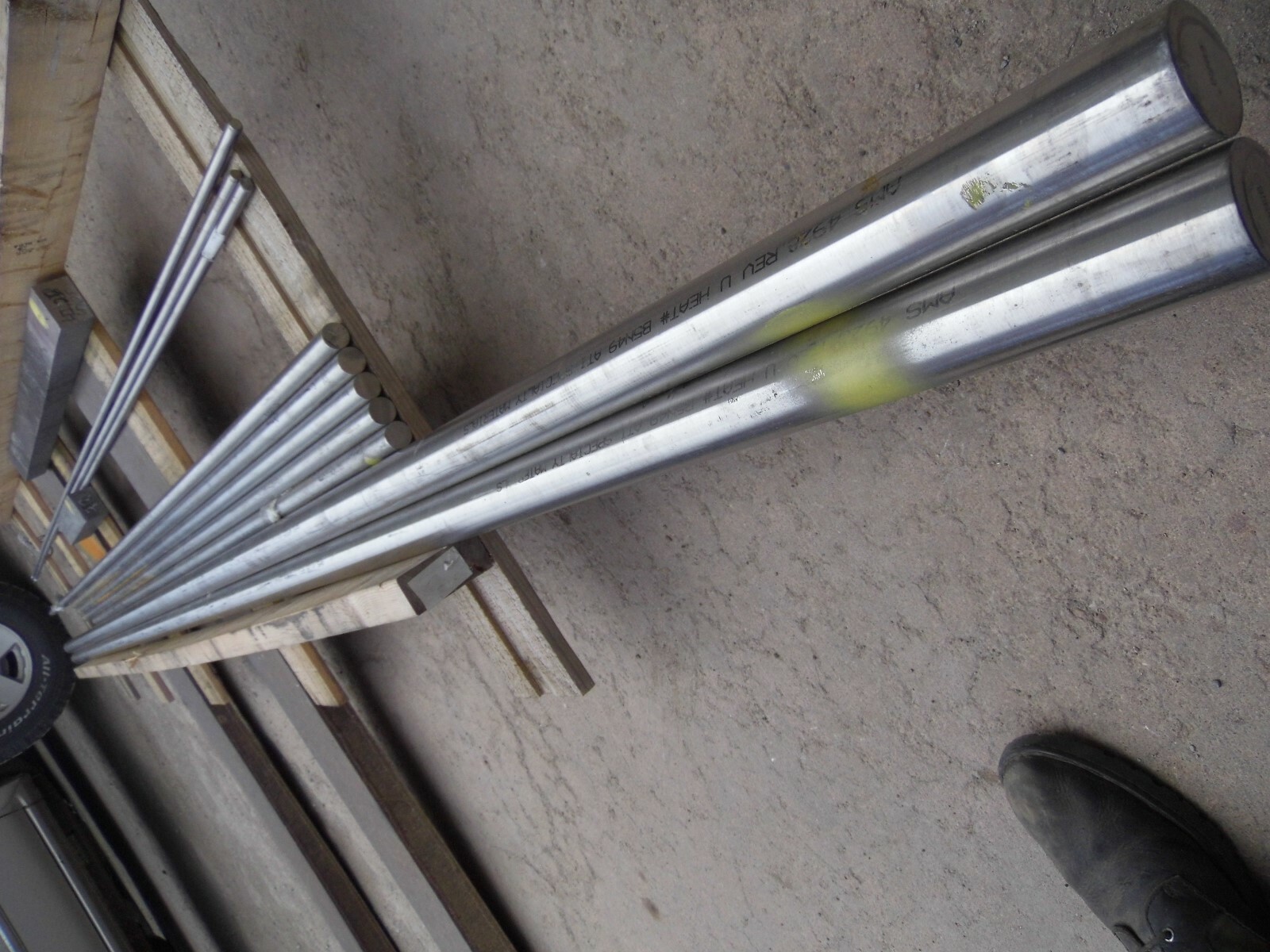 Titanium Round Bar, 1.872" X 163", 6Al 4V, AMS 4928, eBay
