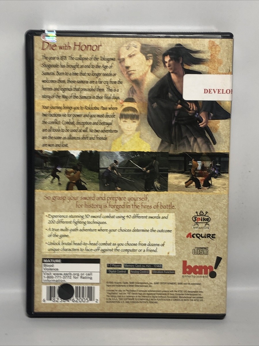侍 PS2 Way of the Samurai Amazon.com: Way of the Samurai (Renewed) : Video Games