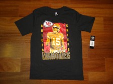 Youth Patrick Mahomes Kansas City Chiefs Black Short Sleeve T-Shirt