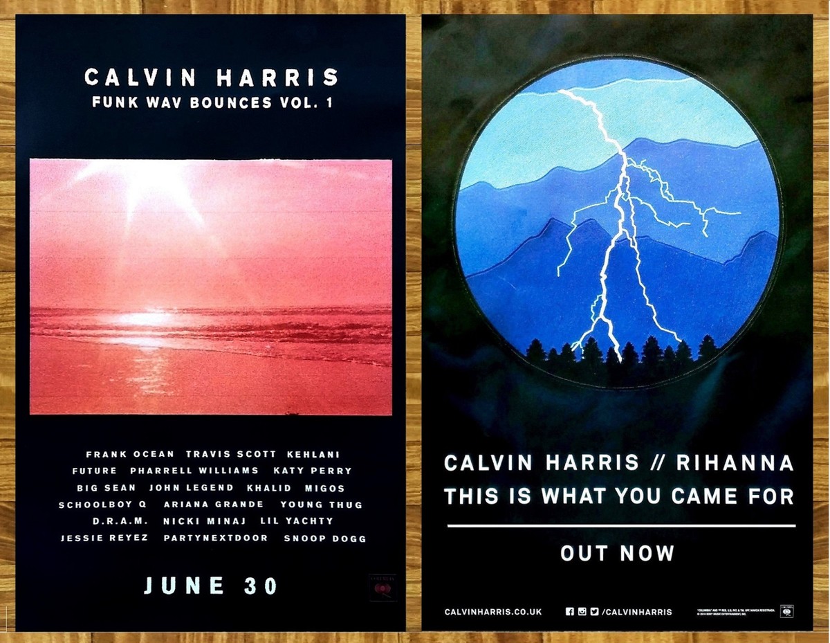 CALVIN HARRIS Funk Wav Bounces Vol. 1 & This Is What Ltd Ed