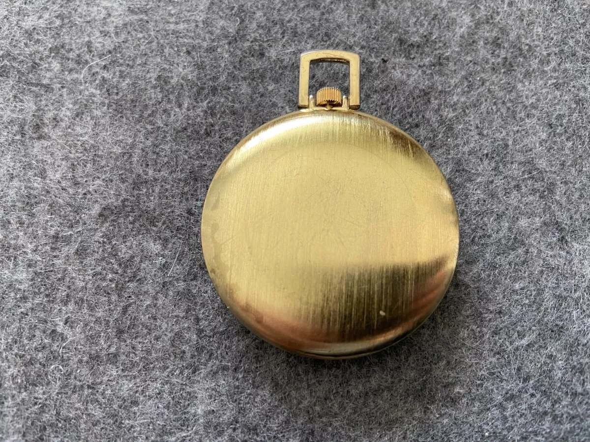 Andre Rivalle 17 Jewels Swiss Made Mechanical Wind Up Vintage Pocket Watch
