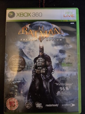 XBox 360 Spiel Batman Arkham Asylum Microsoft Robin Joker DC Gotham Gaming