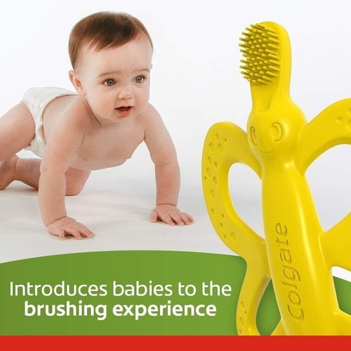 Colgate Baby Toothbrush and Teether, BPA Free (Pack of 2) - Picture 3 of 7