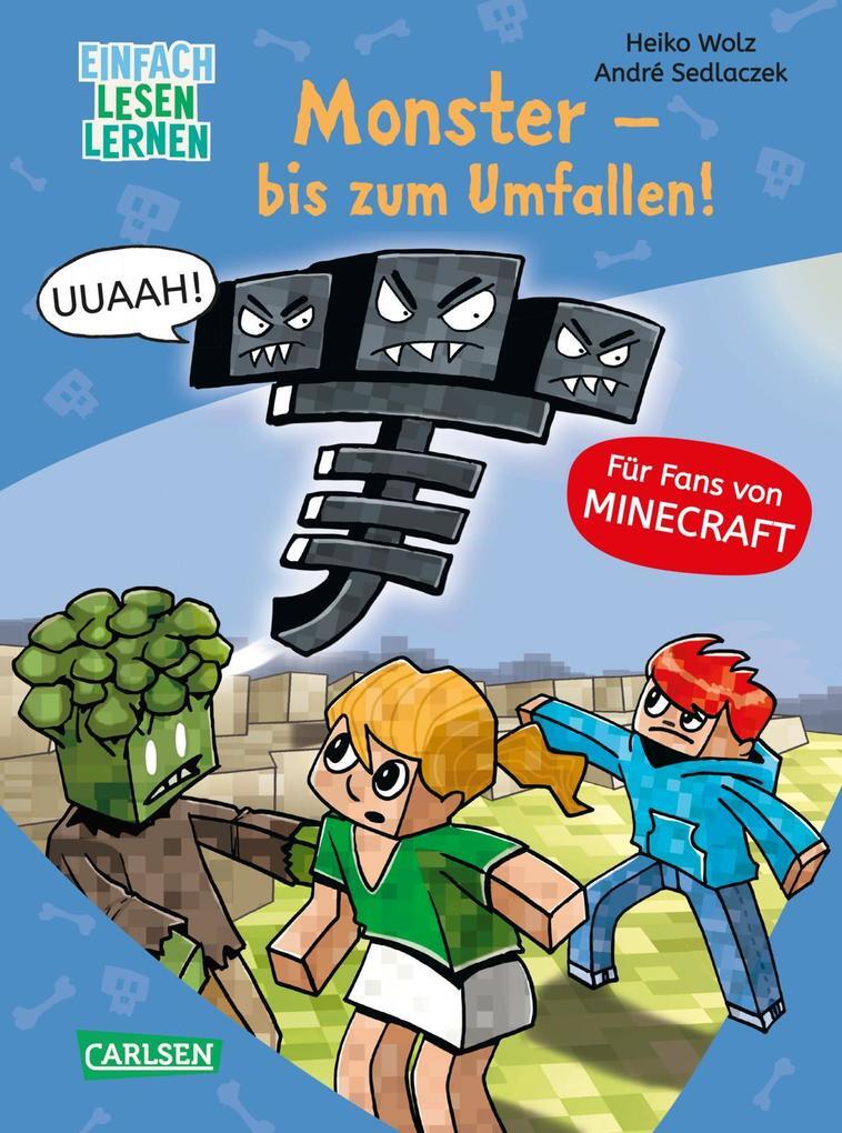 Thumbnail - Lesenlernen Mit Spaß - Minecraft 2: Monster - Bis Zum Umfallen | Heiko