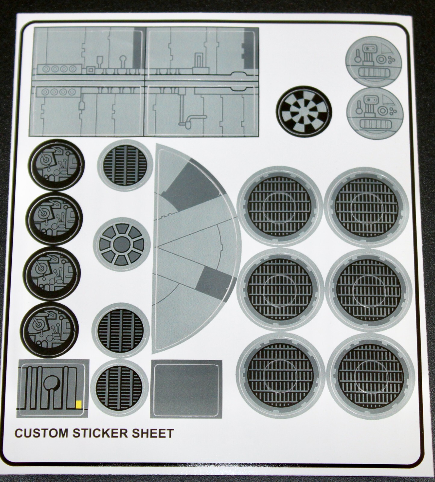Ooak Rd357 Ebay Stickers Ersatz Custom Aufkleber 7965 Replacement Sticker Sheet | eBay UK