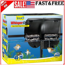 Tetra Whisper Filter For 45 - 70 Gallon Aquariums, Silent Multi-Stage Filtration