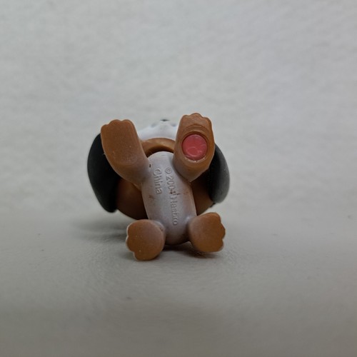 AUTHENTIC LPS Littlest Pet Shop #113 Beagle Brown White Green Eyes - 第 3/10 張圖片