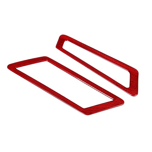 Marco de ventilación lateral de fibra de carbono rojo para Benz Clase G W463 2012-18 - Imagen 10 de 11
