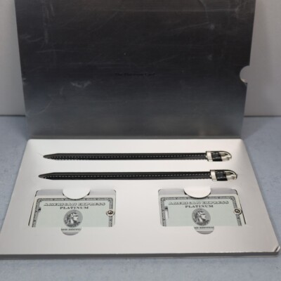 American Express Platinum Card Holder Luggage Name Tag - Limited Edition  Novelty Item Bag Tag