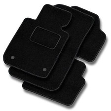 BM63-1 Satz Autoteppiche Velour STREAK Schwarz f�r BMW M4 I F82 2014-2021 Coupe,