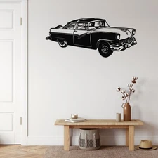 Vintage Car Metal Wall Art, Wall Decor, Wall Hangings, Home Decor Wall Art