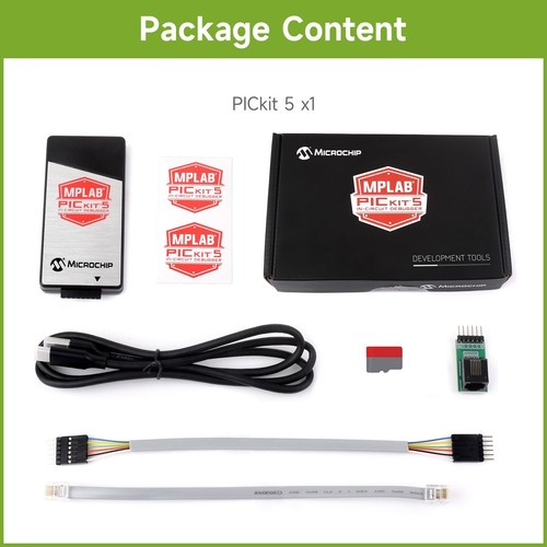 Waveshare PICkit 5 In-Circuit Debugger/Programmer Programmer-to-Go Support TypeC - 第 1/8 張圖片