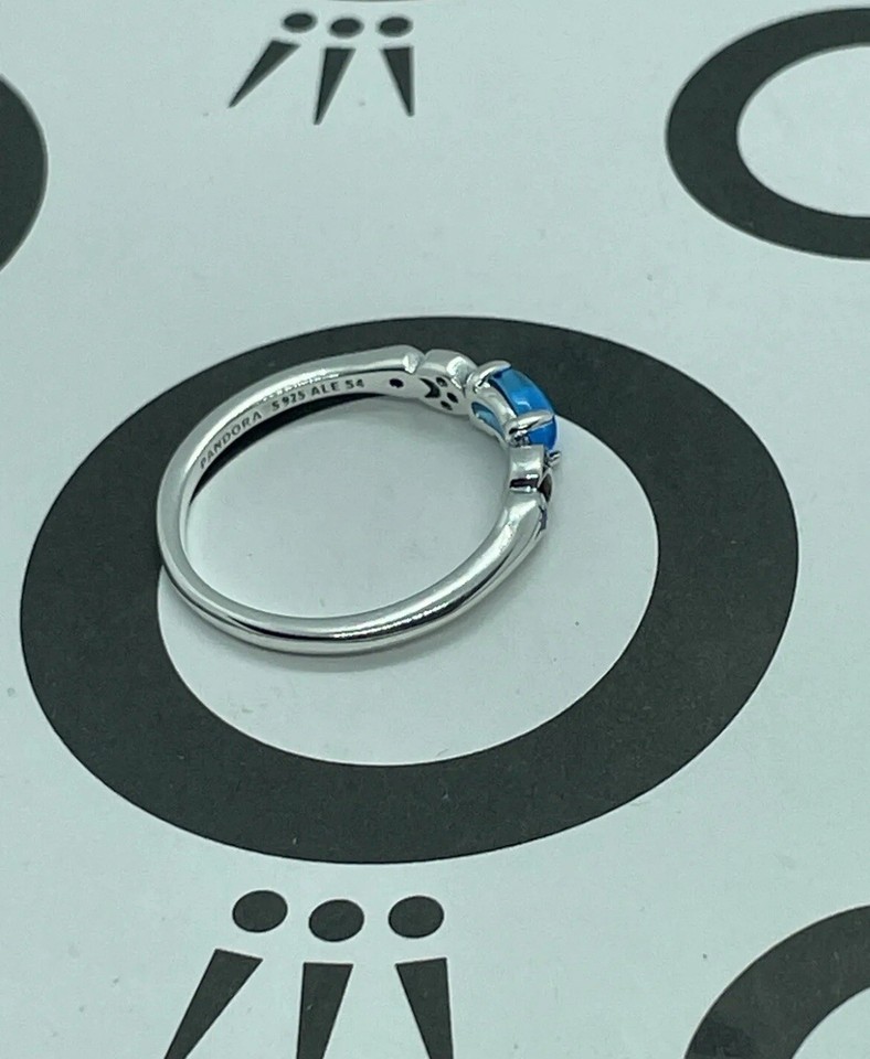 Pandora Disney Aladdin Princess Jasmine Ring Size 56 Sterling Silver