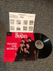 The Beatles Lp Round The World 1986 V. G Cicadelic Record
