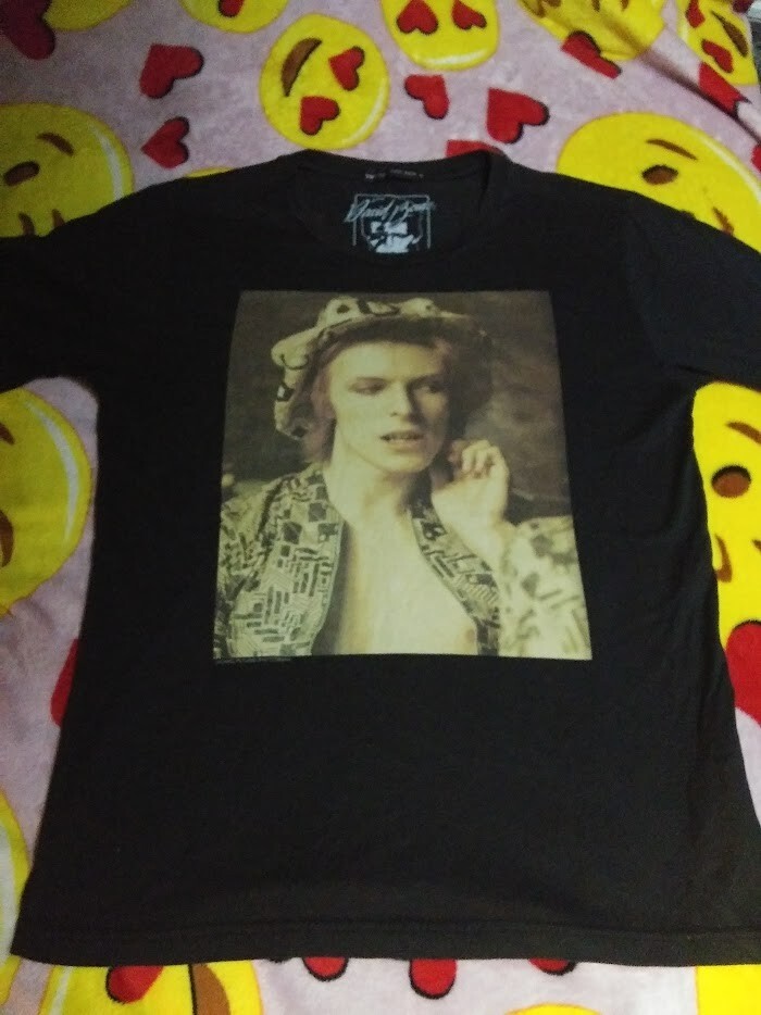 David Bowie Thee Hysteric XXX Glamour 1972 Glam Rock Small T