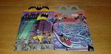 Vintage McDonald's 1993 Batman Animated Series Happy Meal Box