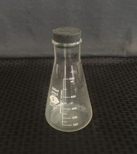 Kimble KIMAX Glass 500mL Wide Mouth Conical Graduated Erlenmeyer Flask w/ STPR