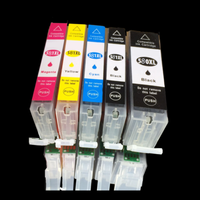 5X Druckerpatronen FüR Canon Pixma Tr 7550 Tr 8550 Kompatibel Zu PGI-580 CLI-581