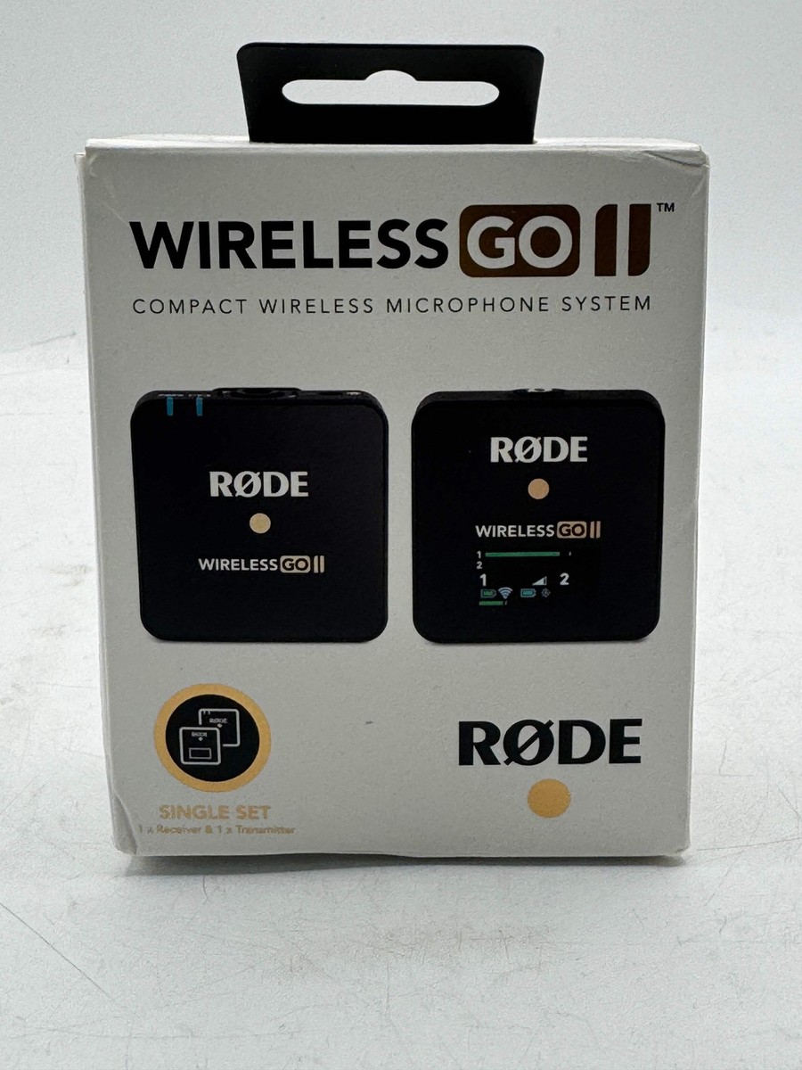 RODE Wireless GO II + ラベリアゴー×2本セット　WIGOⅡ Wireless GO II | Dual Wireless Mic System | RØDE (US)