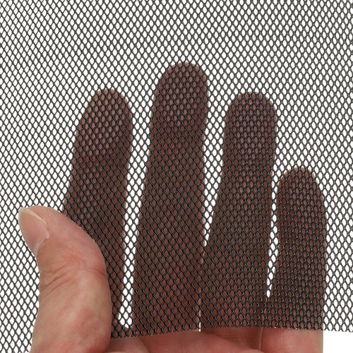 40 Zoll L x 13 Zoll B Universal Auto Grillgitter, 2 x 3 mm Diamantloch, schwarz - Bild 5 von 7