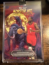 2025 Wild Card Haunted Hut’s Jumbo Card 1/1 Kevin Durant Disco