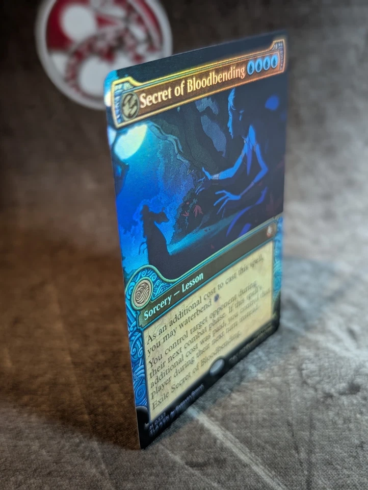 MTG, Secret of Bloodbending (#0337), Avatar TLA Showcase - Foil, NM Mythic. - Image 4 of 4
